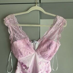Princess Polly Lavender Lace Chemise